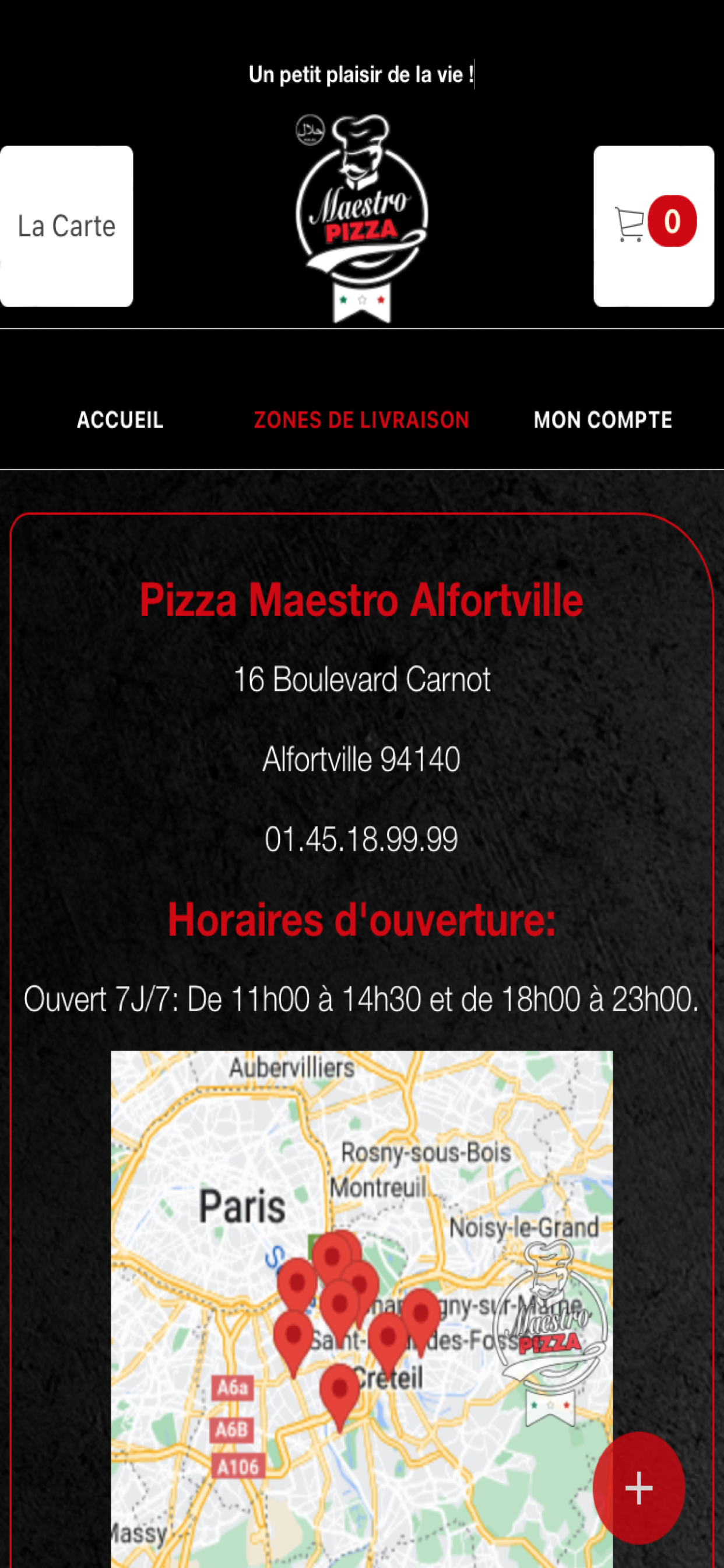 Pizza Maestro Alfortville