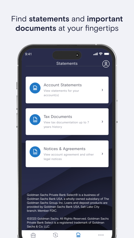 #6. GS Select (iOS) 由: Goldman Sachs