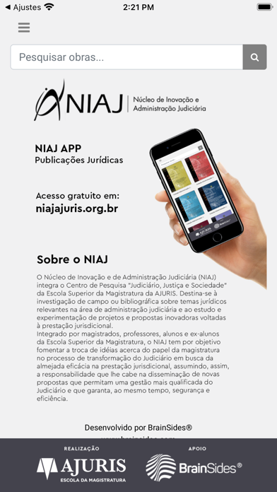 NIAJ Ajuris Screenshot