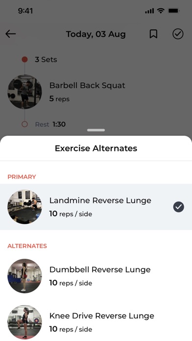 MikeFit Training Club Screenshot