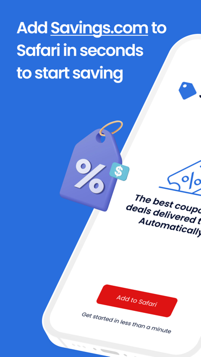 Savings.com: Coupons & Deals Screenshot