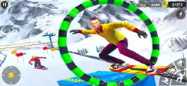 Game screenshot кататься на сноуборде-лыжные apk