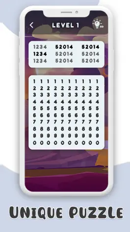 Game screenshot Number Search Puzzle apk