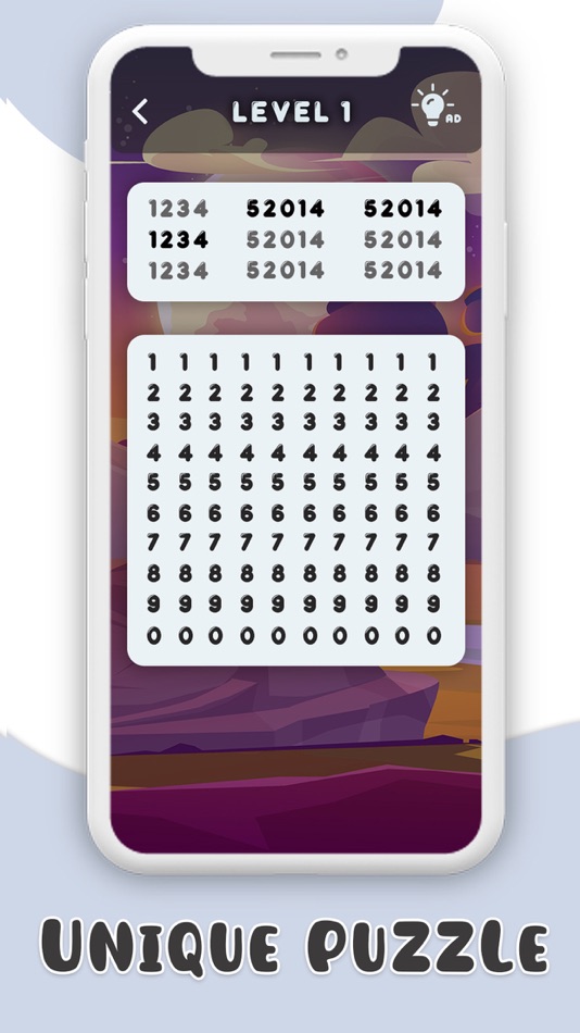 #2. Number Search Puzzle (iOS) 由: DAYDREAMSOFT LLP