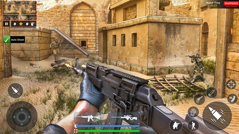 FPS Commando Gun Shooting screenshot 4