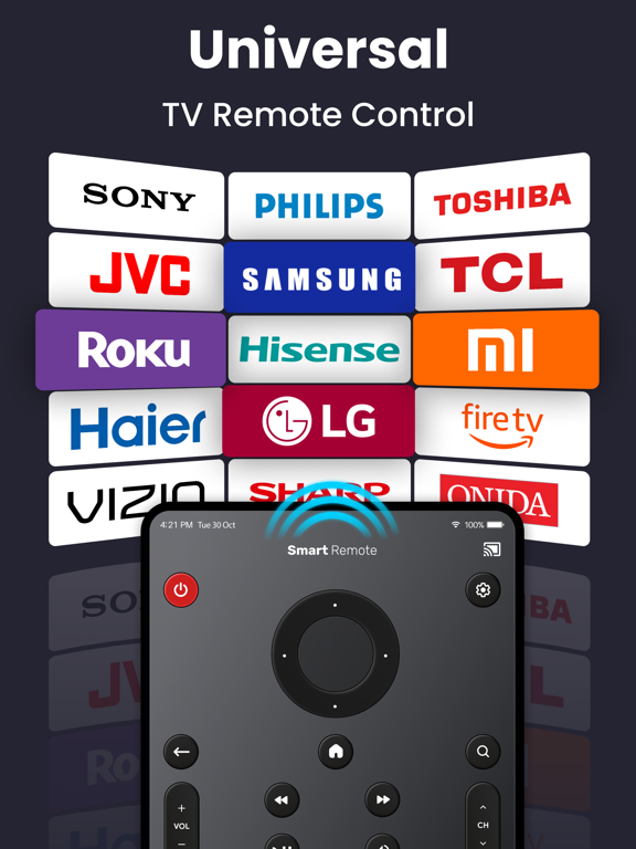 Smart TV Remote for All TV