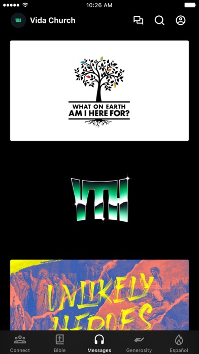 Vida Vegas Church Screenshot