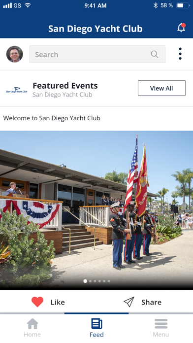 San Diego Yacht Club Screenshot