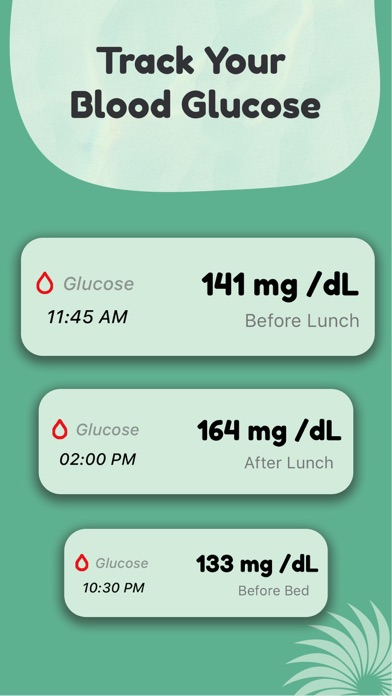 Glucose Tracker - Blood Sugar Screenshot