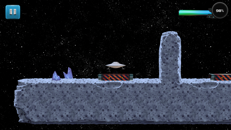 #3. UFO Lander (iOS) Podle: Aleksa Racovic
