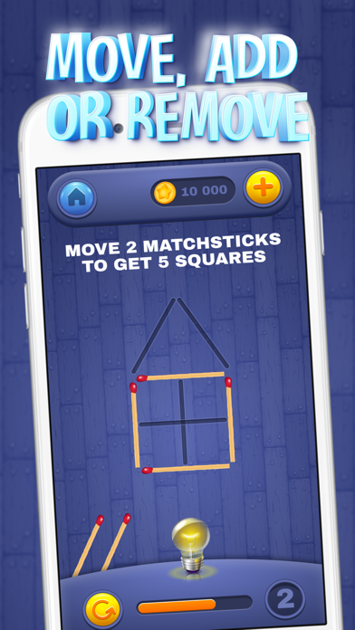 Smart Burst: Matchstick Puzzle Screenshot