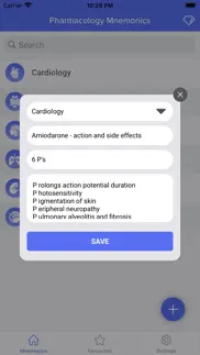 pharmacology mnemonics - tips iphone screenshot 3