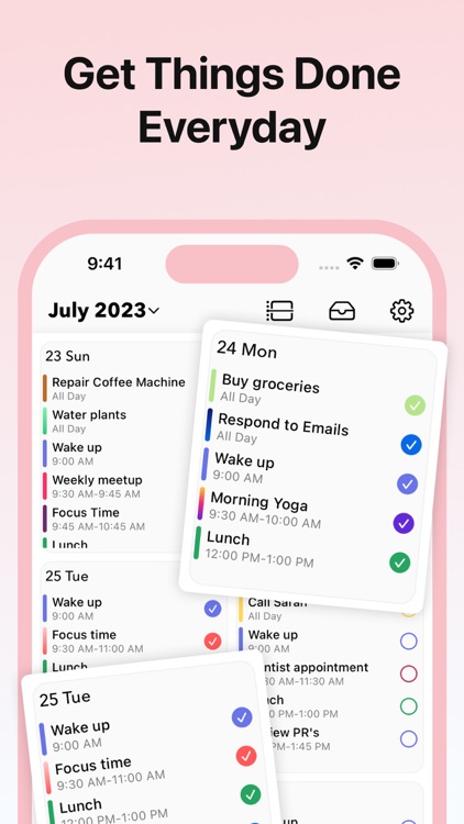 Daily Schedule Planner - Myday