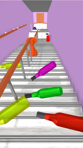 Game screenshot Bottle On Stairs - ASMR 3D hack