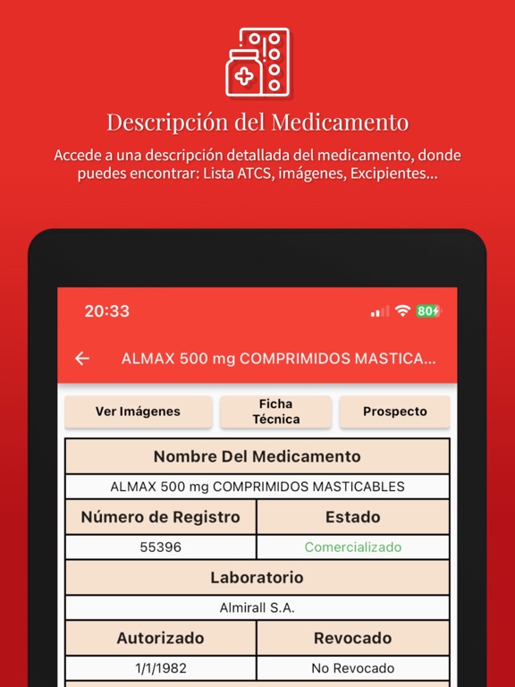 Screenshot #6 pour Vademecum 2023 Medicamentos