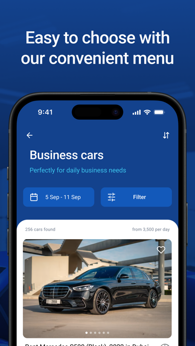 Renty.ae Car Rental Screenshot