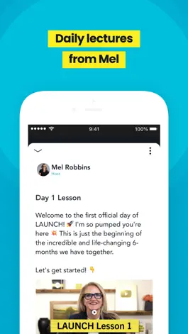 Game screenshot Launch with Mel Robbins mod apk