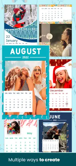 Game screenshot Create Custom Photo Calendars apk