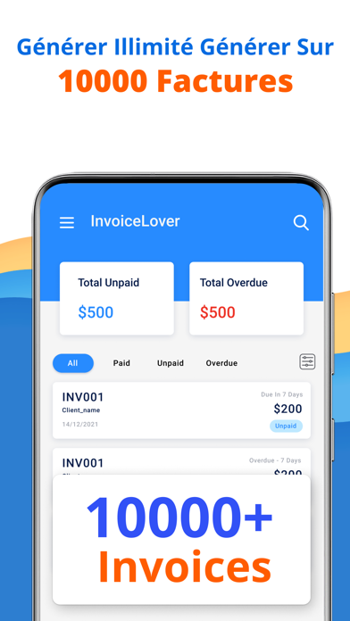 Screenshot #2 pour Invoice Lover: Invoice Maker