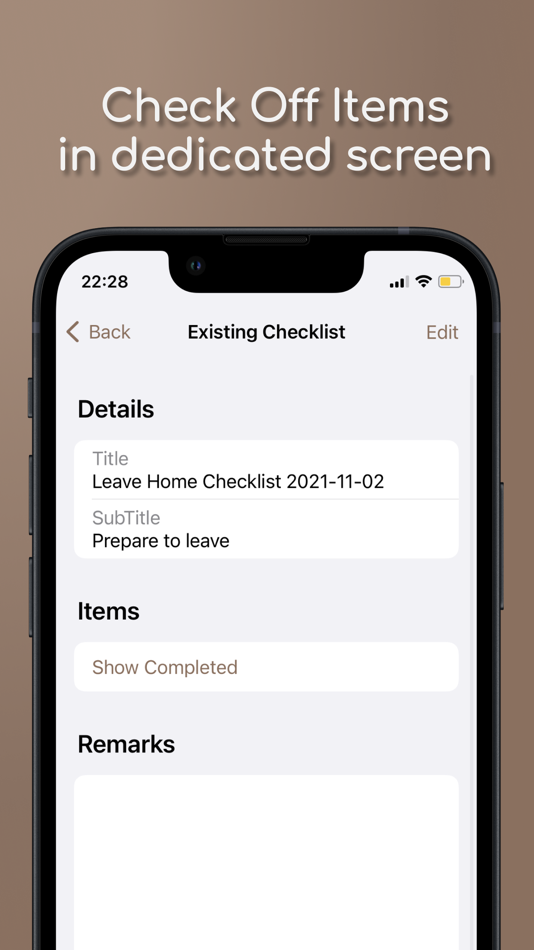#5. CheckList - Check It Off (iOS) 由: Imposters Limited