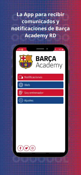 Game screenshot Barça Academy RD apk