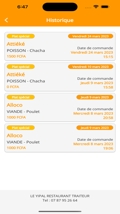 eCantine Screenshot