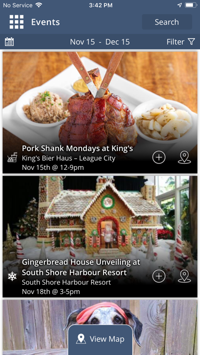 Visit Bay Area Houston Screenshot