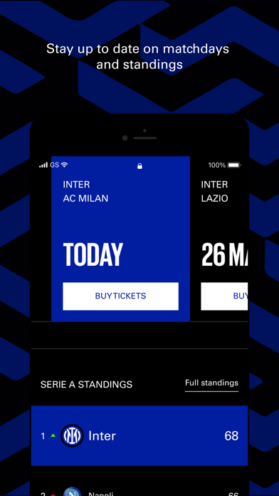 Inter Official App Screenshot