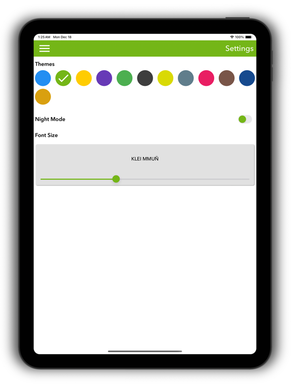Klei Mmun Bi Mni Ko Ae Die iPad screenshot 9 - Music app
