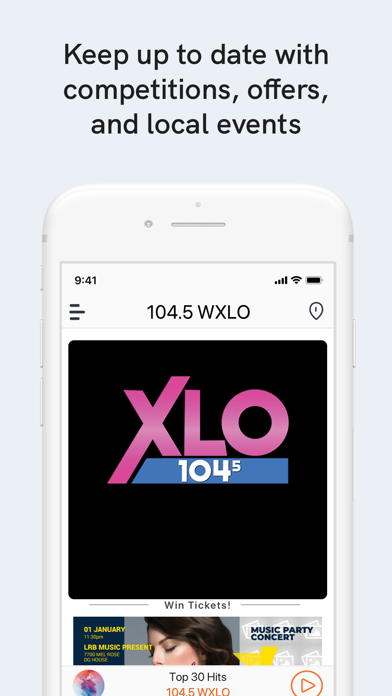 104.5 WXLO screenshot 3