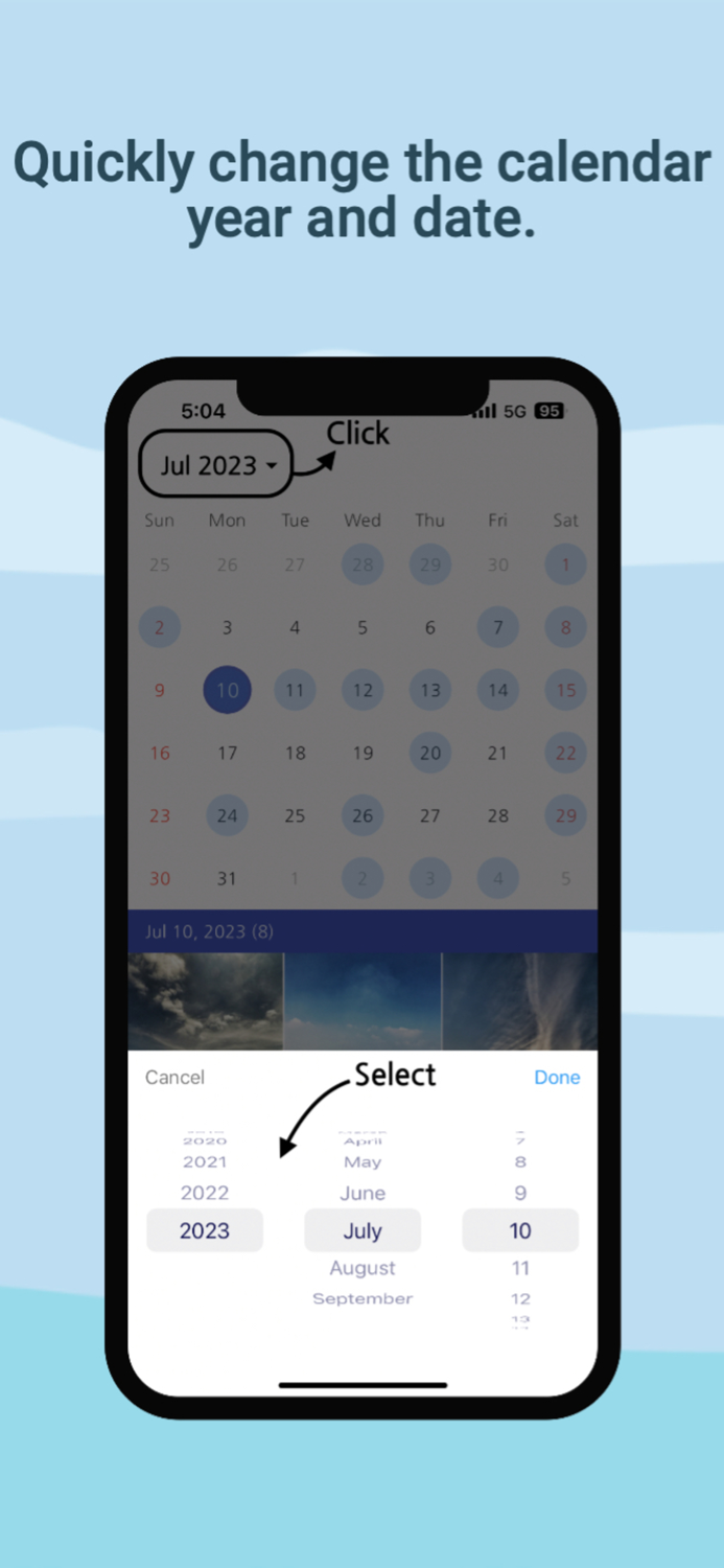 PhotoCalendar - with Calendar