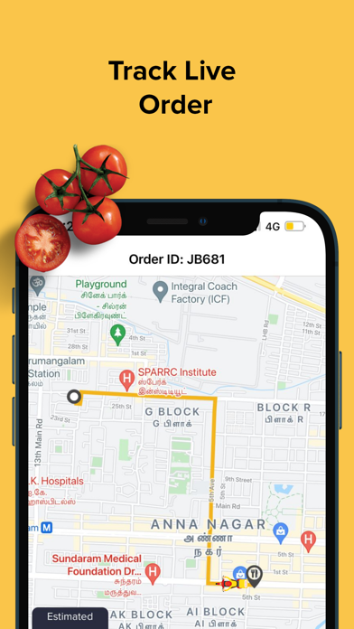 JustBiryani - Food Delivery Screenshot