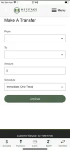 Heritage Bank MN Mobile screenshot #3 for iPhone