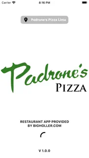 padrone’s pizza lima iphone screenshot 1