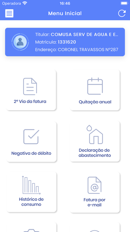 #2. Comusa Mobile (iOS) 由: Comusa Serviços de Água e Esgoto de Novo Hamburgo