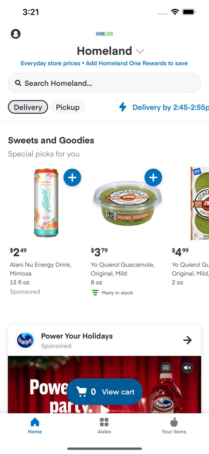 Homeland Grocery Delivery