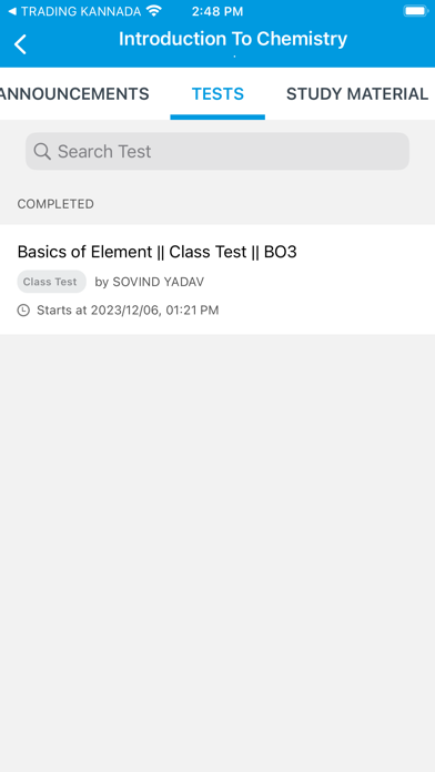 ALL ABOUT CHEMISTRY Screenshot