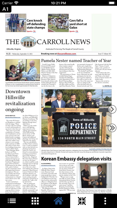 The Carroll News eEdition Screenshot