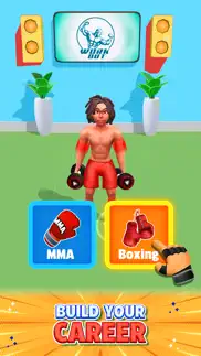 mighty punch: workout idle iphone screenshot 1