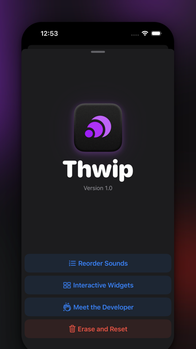 Thwip: Soundboard Screenshot