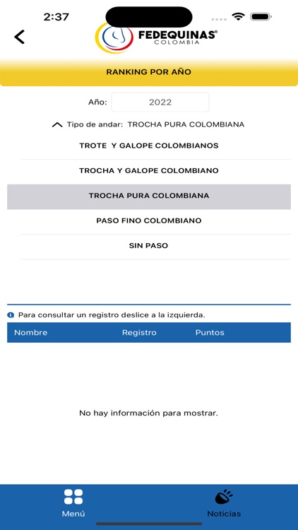Fedequinas App screenshot-6