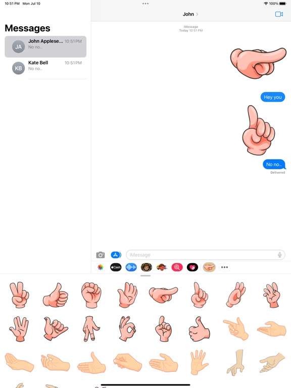 Screenshot #5 pour Handy Emotions Stickers