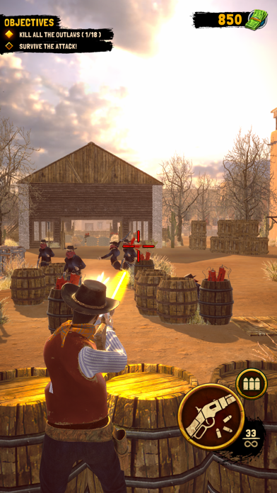 Cowboy Shootout! Screenshot