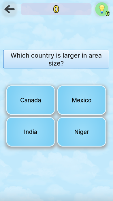 World Geography Game Screenshot