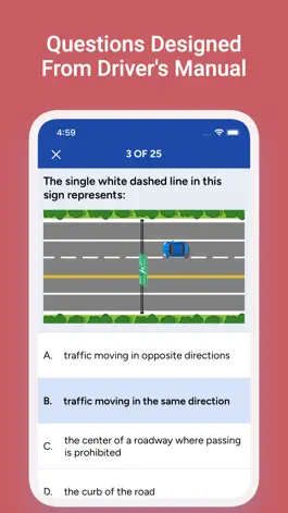 Game screenshot AK DMV Permit Practice Test apk