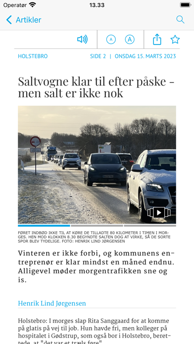 Dagbladet Holstebro Screenshot