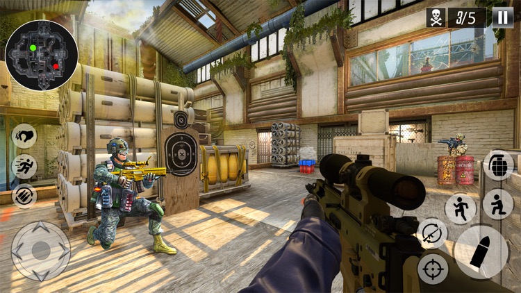 Fps Cover Fire Shooting Game