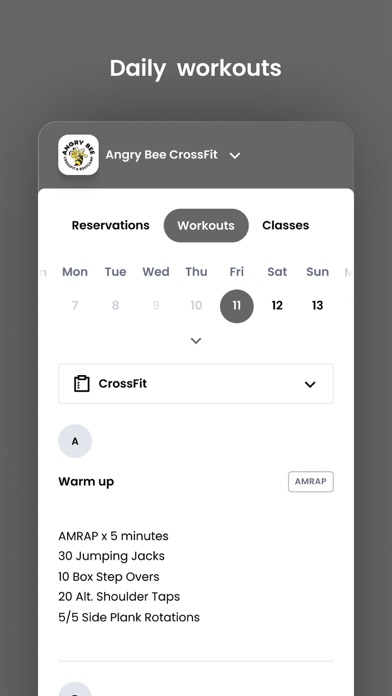 Angry Bee CrossFit Screenshot