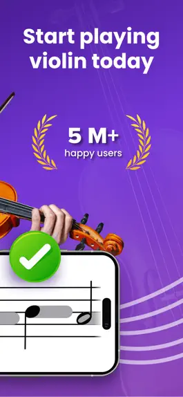Game screenshot tonestro: Violin Lessons・Tuner apk