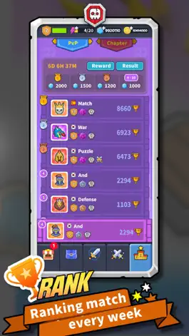 Game screenshot Match War! : Puzzle & Defense hack
